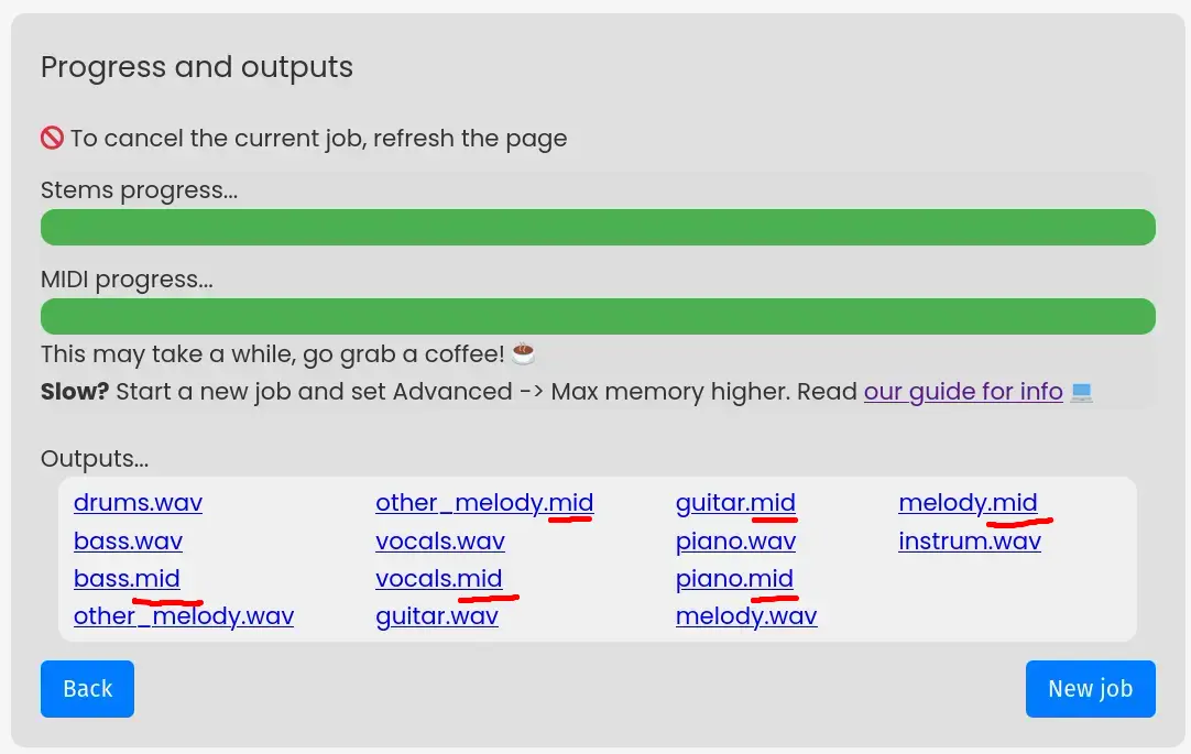 midi-selection